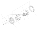 Page A Diagram and Parts List for 030345-0  Briggs and Stratton Generator
